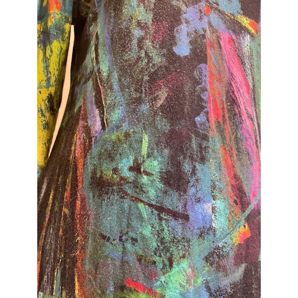 Vtg Salaam Womens Scoop Neck Tunic Top Size S Y2K 90s Fairy Twee Indie Whimsical - Picture 10 of 13